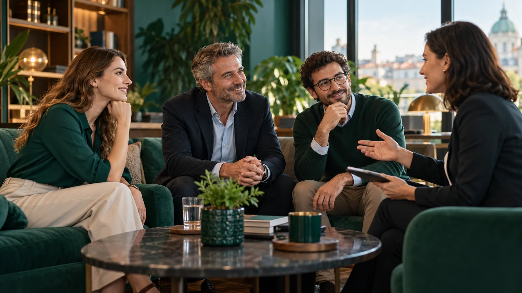 Smart Money Corporate: imagine ilustrativă a unei conversații despre planuri financiare